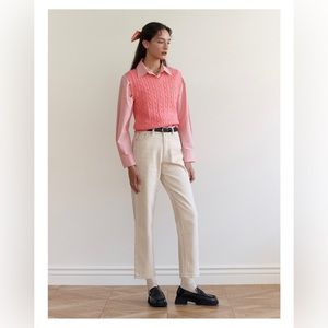 Rola Rola Ivory relaxed boyfriend jeans NWOT